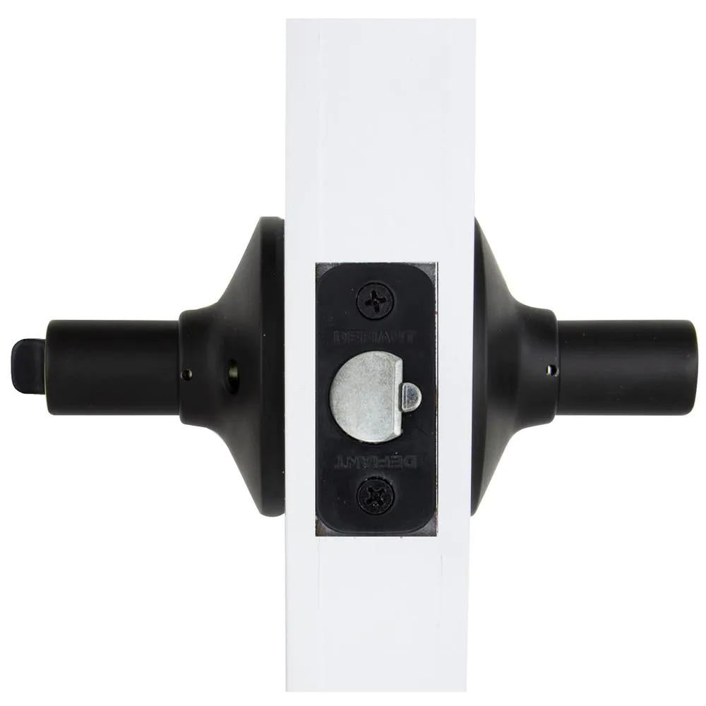 Freedom Matte Black Keyed Entry Door Lever