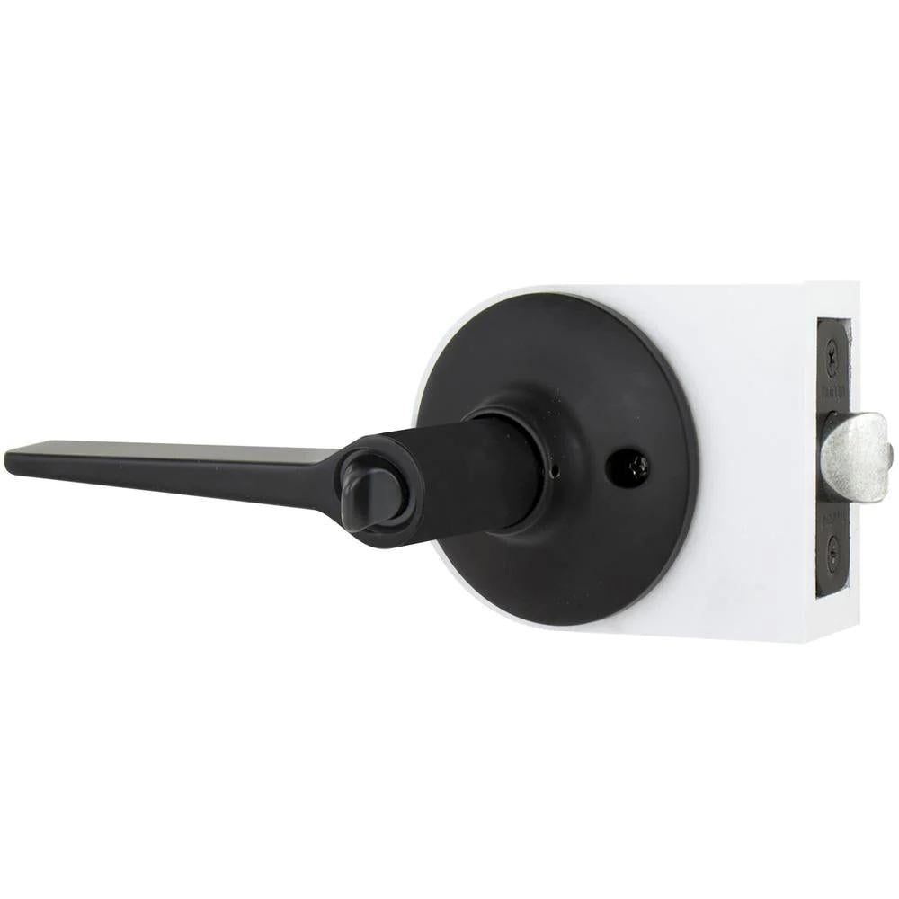 Freedom Matte Black Keyed Entry Door Lever