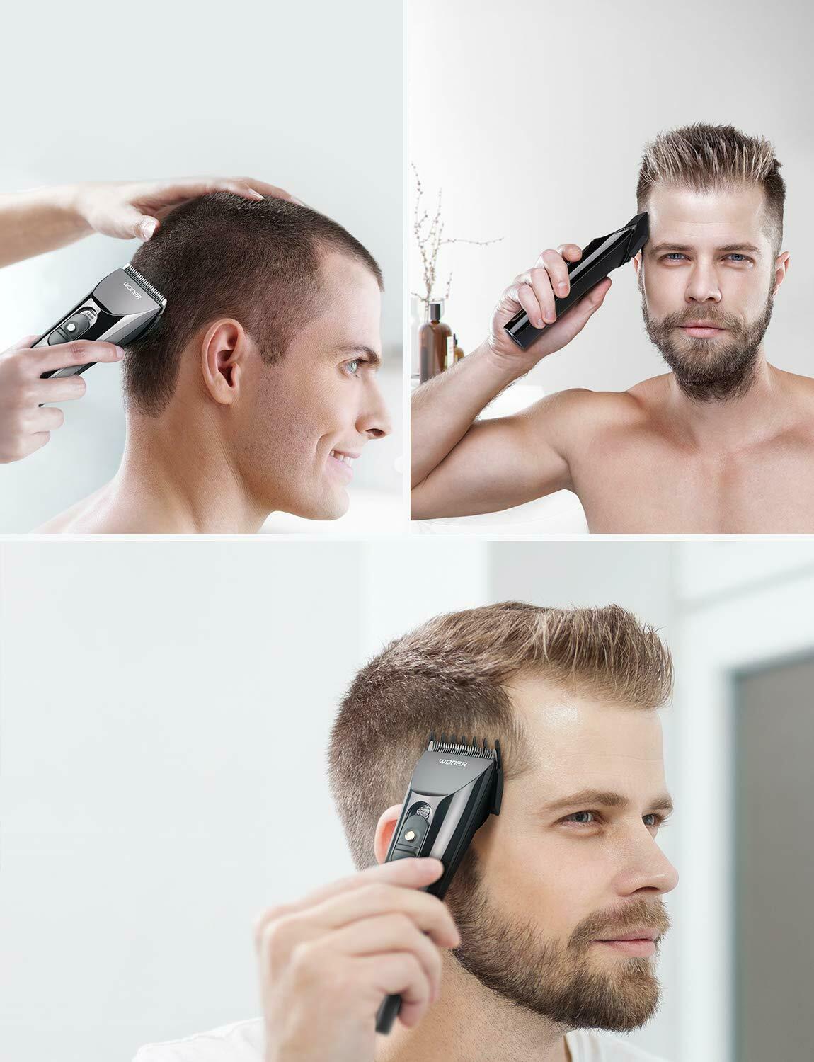 Woner Hc-817b Machine Hair Clippers Professional Mens Turbo 2 Speed LED