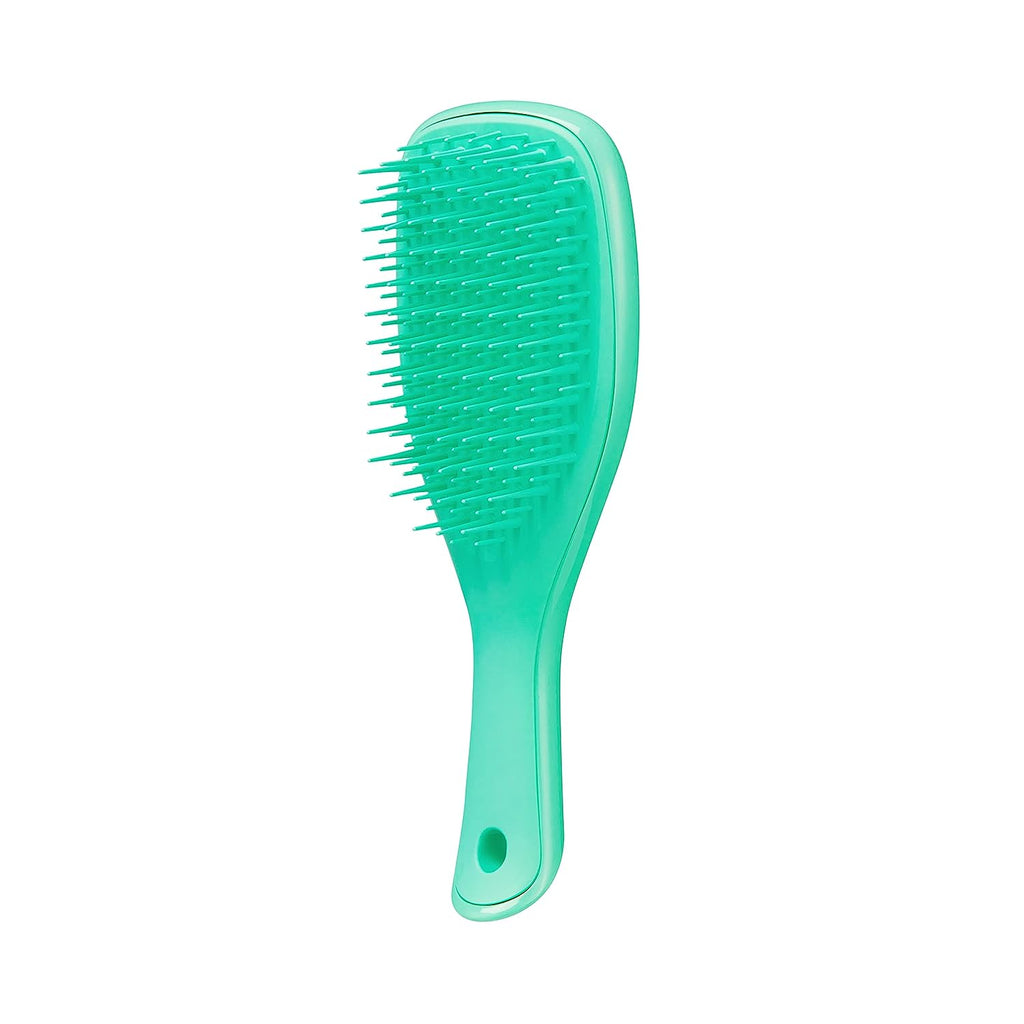 Tangle Teezer The Mini Ultimate Detangling Brush, Dry and Wet Hair Brush Detangler for Traveling and Small Hands, Green Lizard