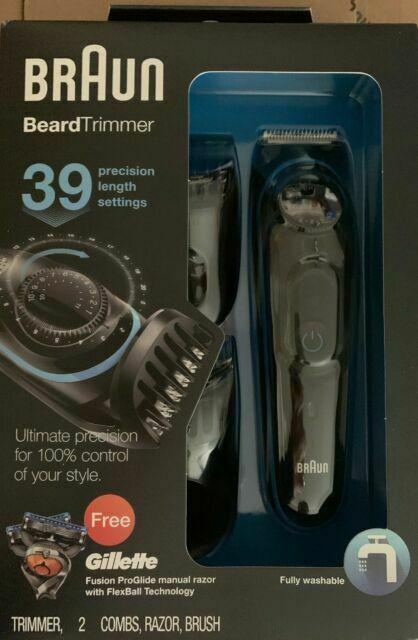 Braun Beard Trimmer BT3040 With Gillette Fusion Proglide