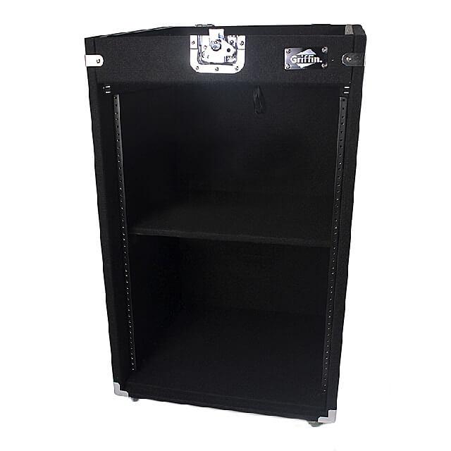 Studio Mixer DJ Booth Cart Stand AMP StaGear Rack Mount Cabinet