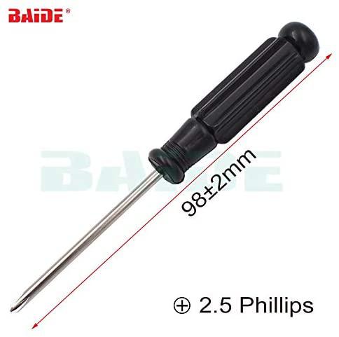 Screwdriver PH0 2.5 mm Occus Screwdriver 45# Steel Hardness Practical Multi-Function Screwdriver Set Hand Tool 1000pcs/lot - (Color: Orange, Size: 2.5 Occus)