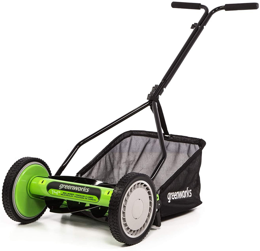 Greenworks 14-Inch Reel Lawn Mower RM1400