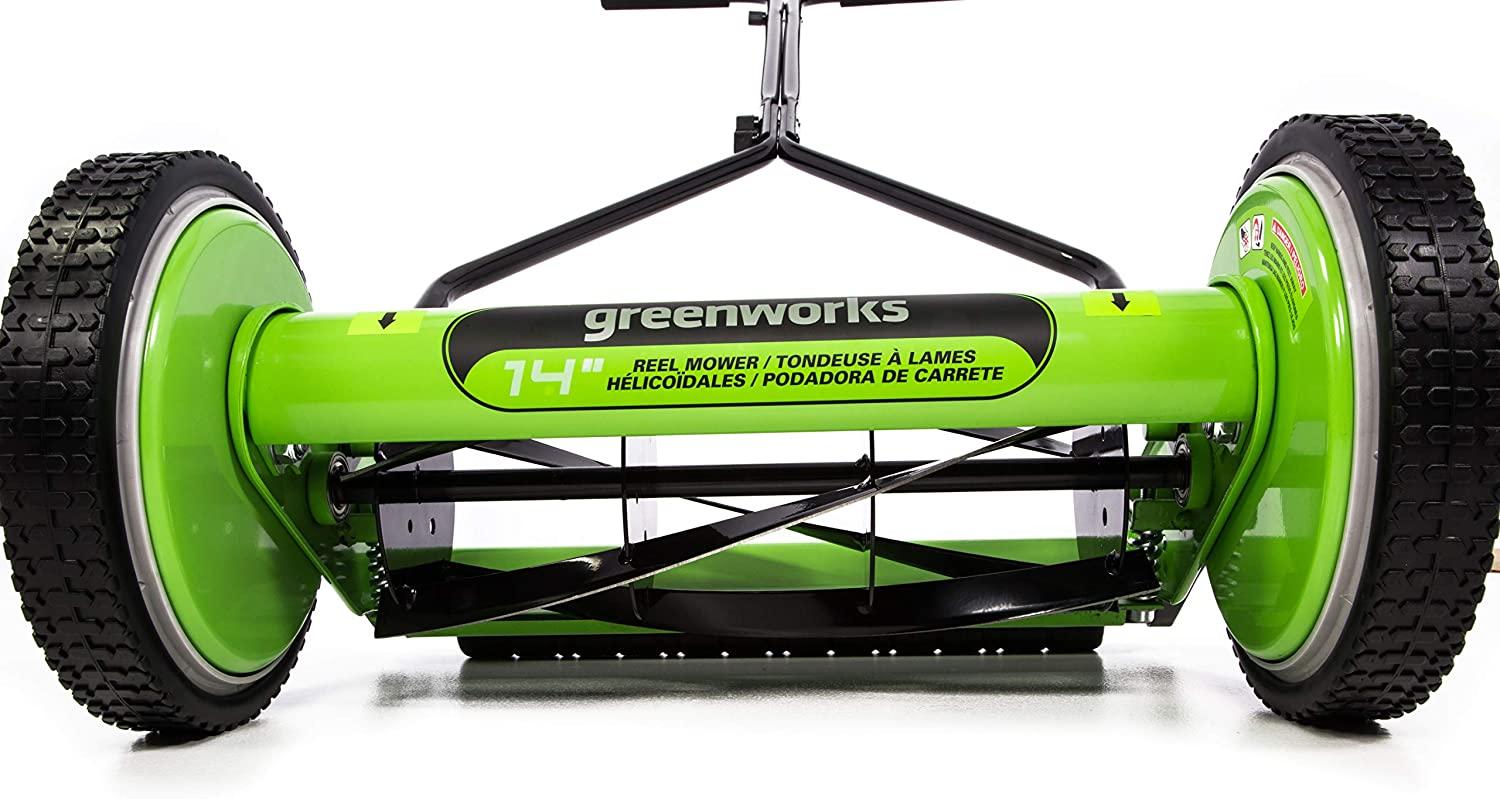 Greenworks 14-Inch Reel Lawn Mower RM1400