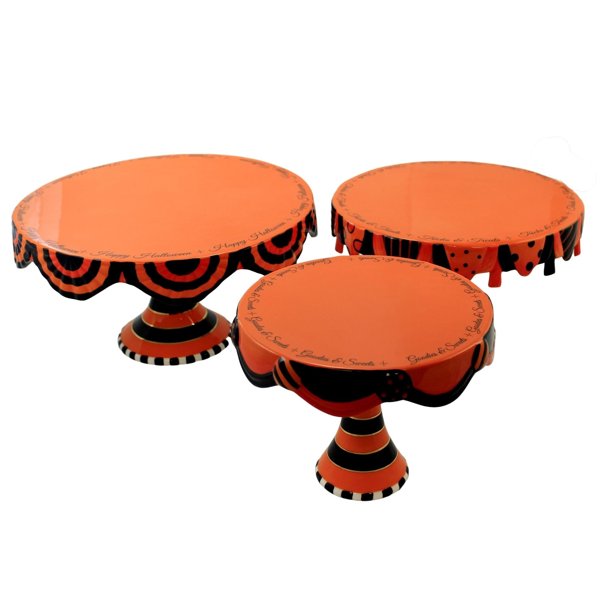 Tabletop Halloween StacCake Plates Plater Display Food Kitchen Cs0079