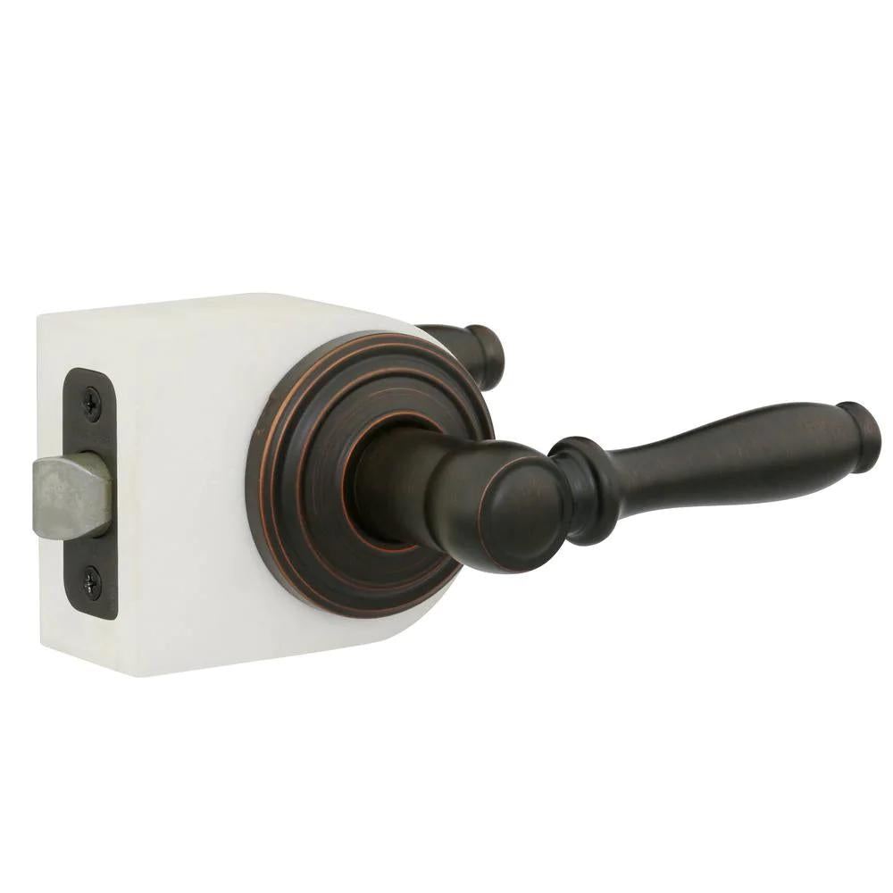 Ashfield Venetian Bronze PassaHall/Closet Door Lever with Microban Antimicrobial Technology