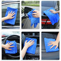 10pcs Microfiber Car Cleaning Towel Automobile Motorcycle Washing Glass Household Cleaning Small Towel