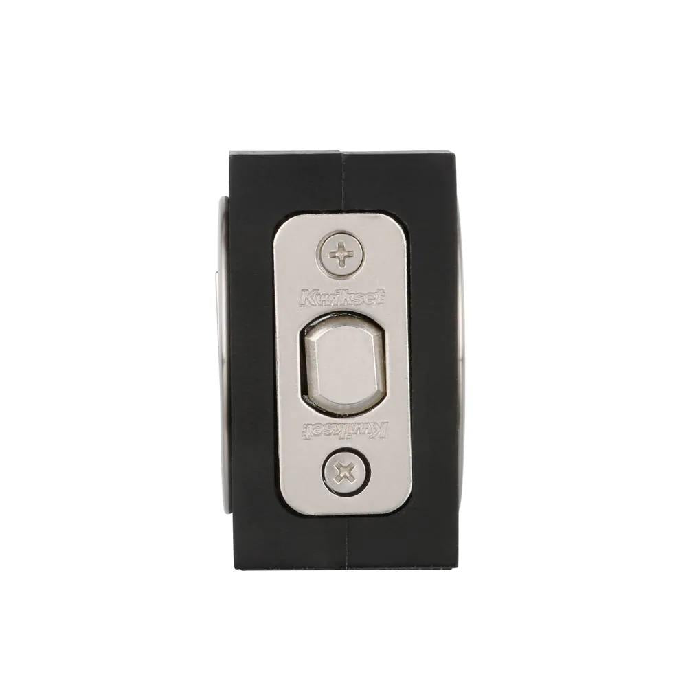 Round Satin Nickel Bed/Bath Pocket Door Lock