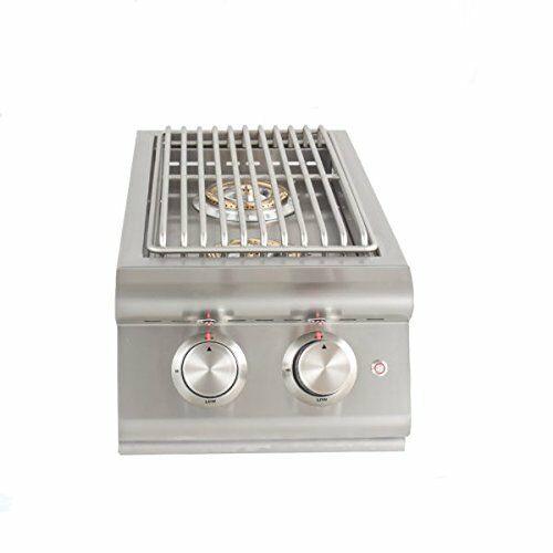 -IN LTE double side burner w/ lights in Natural Gas