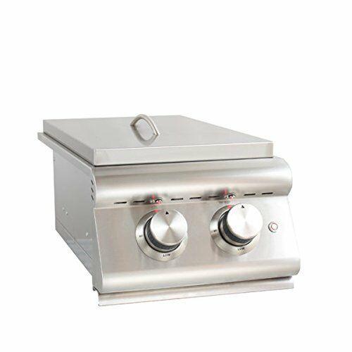 -IN LTE double side burner w/ lights in Natural Gas