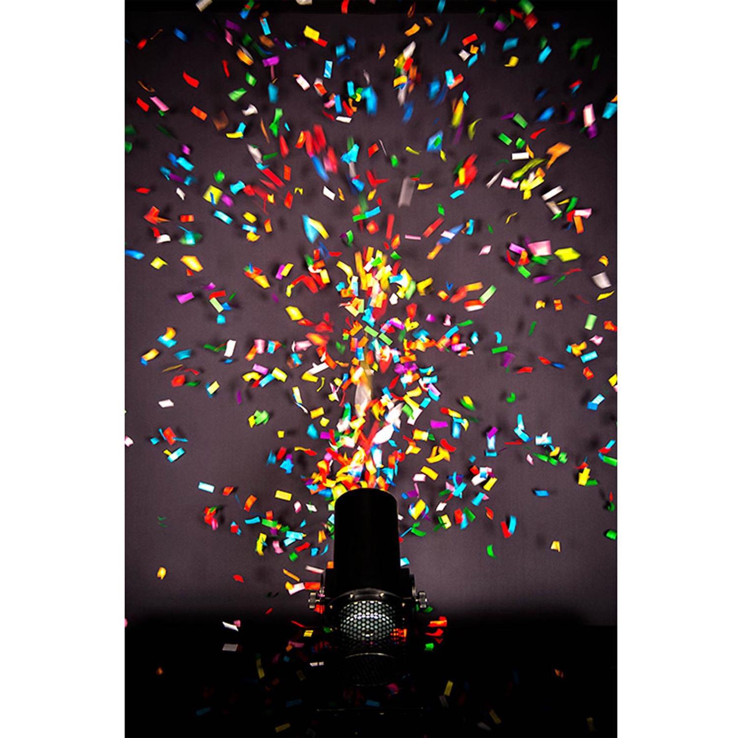 Chauvet DJ FUNFETTI SHOT Professional Party Confetti Cannon Launcher w/ Remote