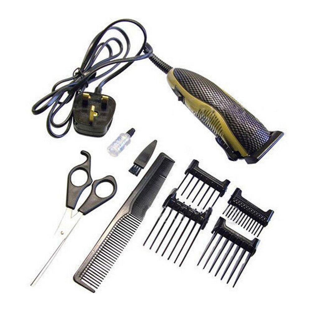 Mens 8in1 Professional Electric Hair Beard Clippers Cutters Trimmers Set 8pc
