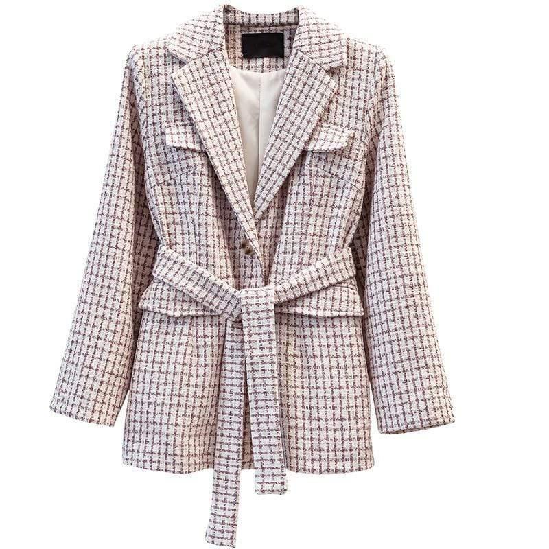 women's tweed winter jacket coat