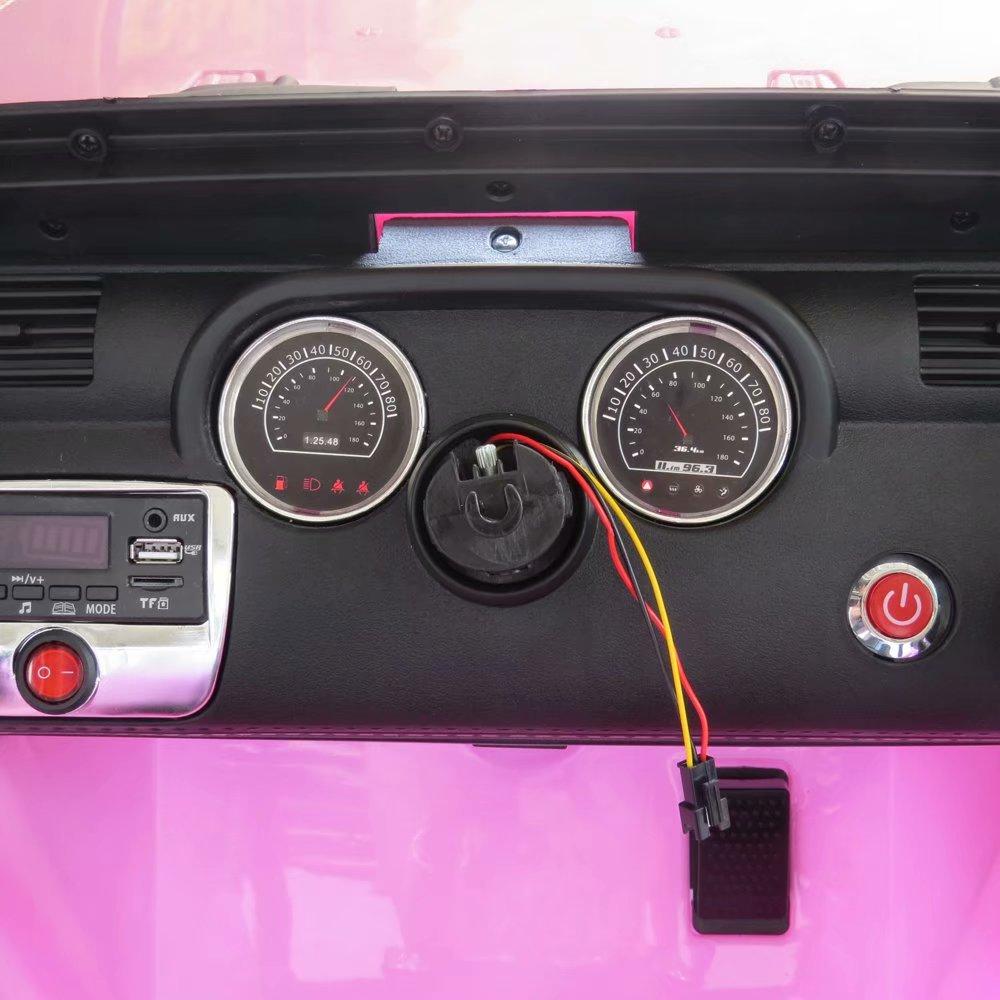 Akoyovwer Kids Ride On Car 12-volts with Remote Control for Childern Kids Christmas Birthday Gift Pink