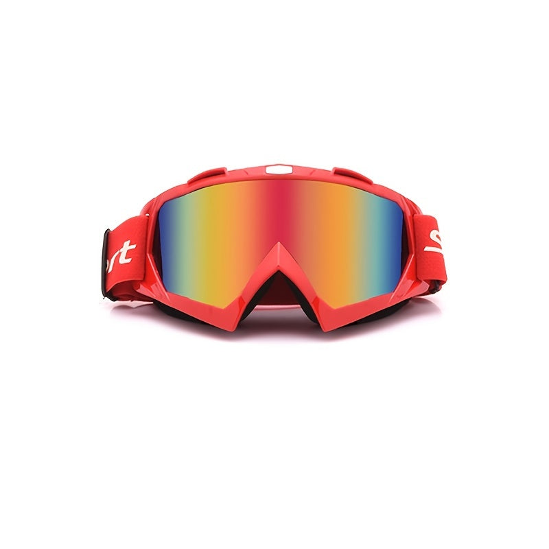 Windproof Motorcycle Glasses Sports Goggles, ATV Windbreak Sand Safety Goggles For Helmet Motorbike Motorcycles Goggles