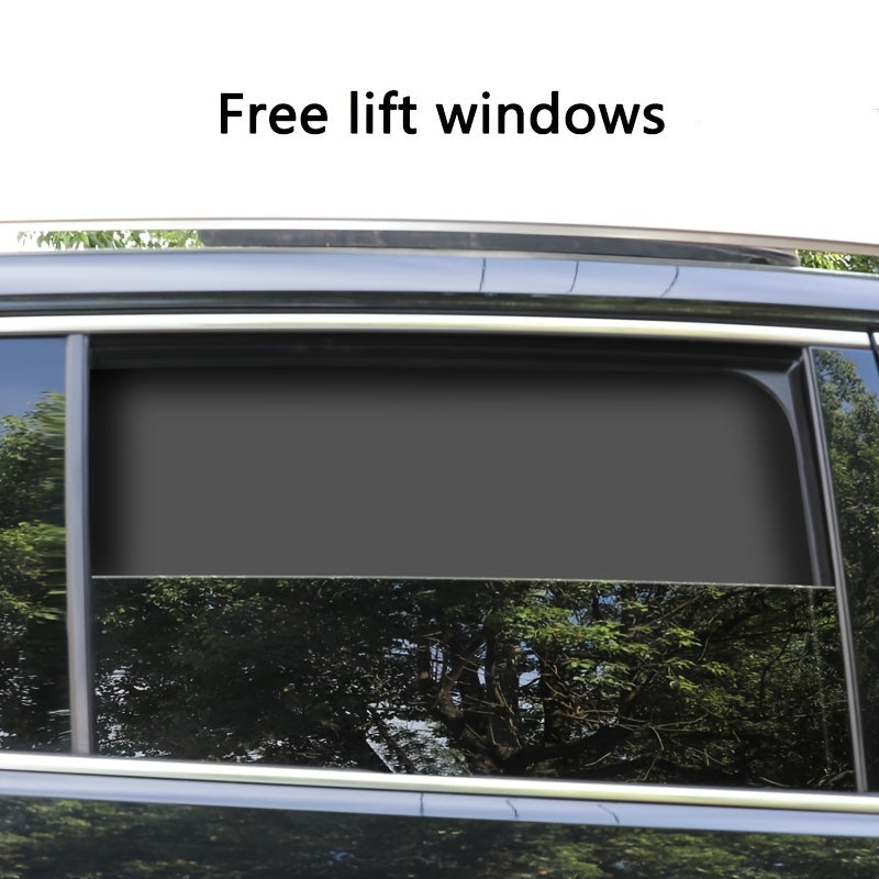 Keep Your Car Cool And Protected With Our Universal Magnetic Suction Window Sunshade!