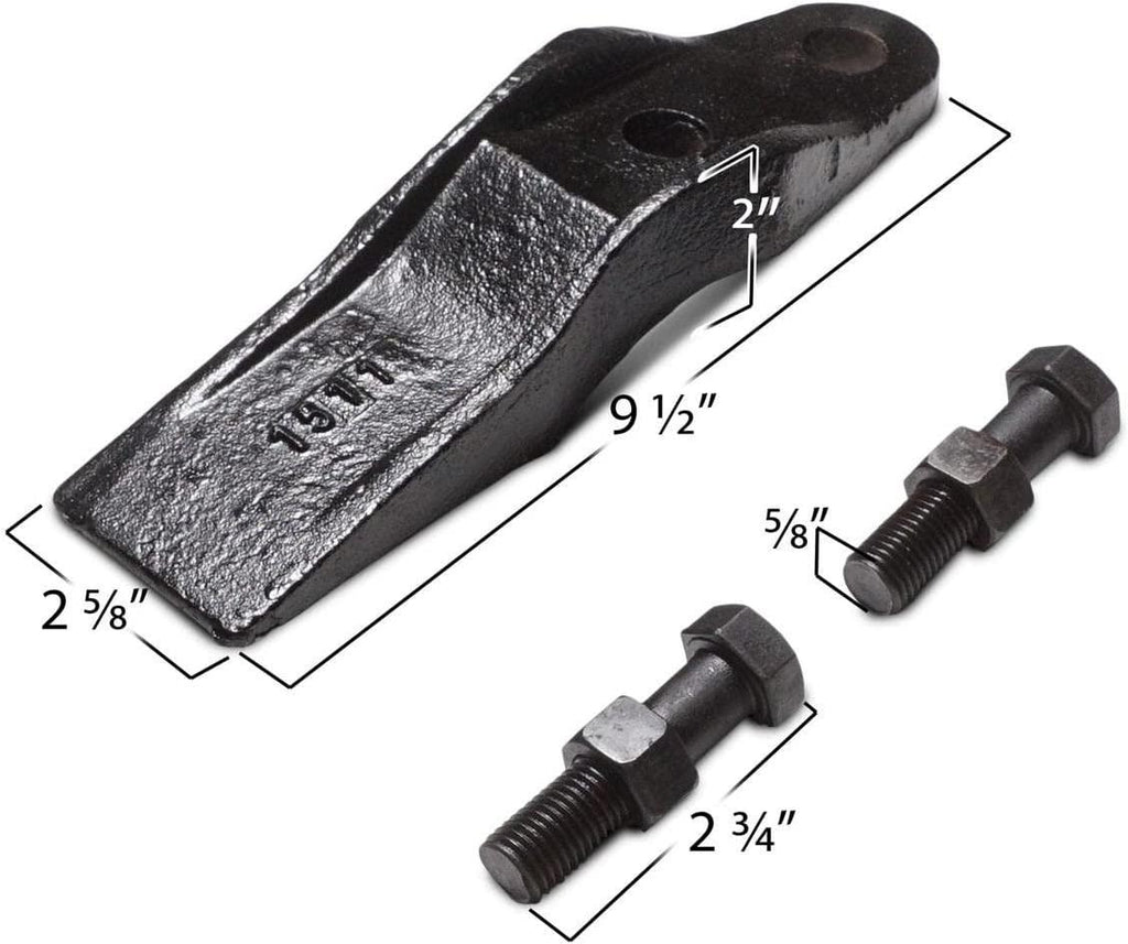 Attachments (8 1324720 Bucket Teeth CAT 277 287 297 287B Unitooth Dig w/Bolt Nut Retainer