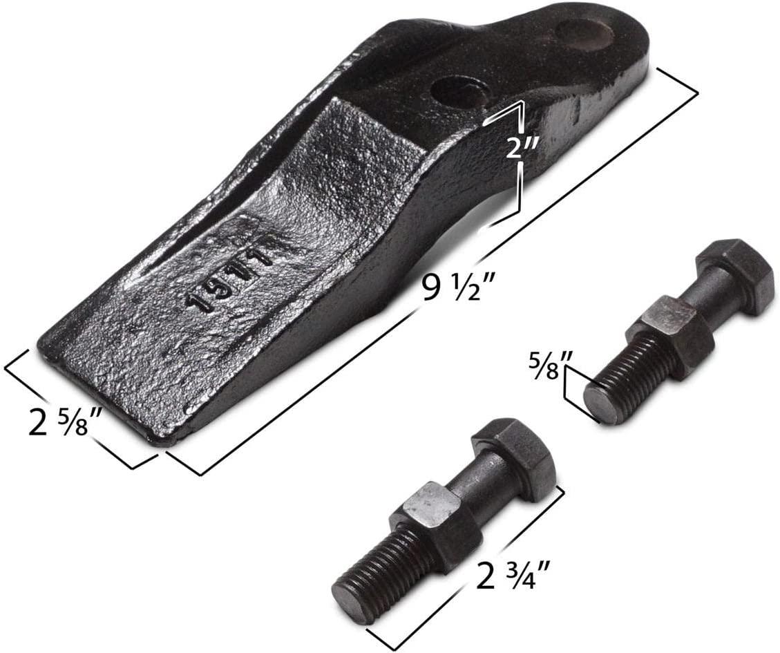 Attachments (8 1324720 Bucket Teeth CAT 277 287 297 287B Unitooth Dig w/Bolt Nut Retainer