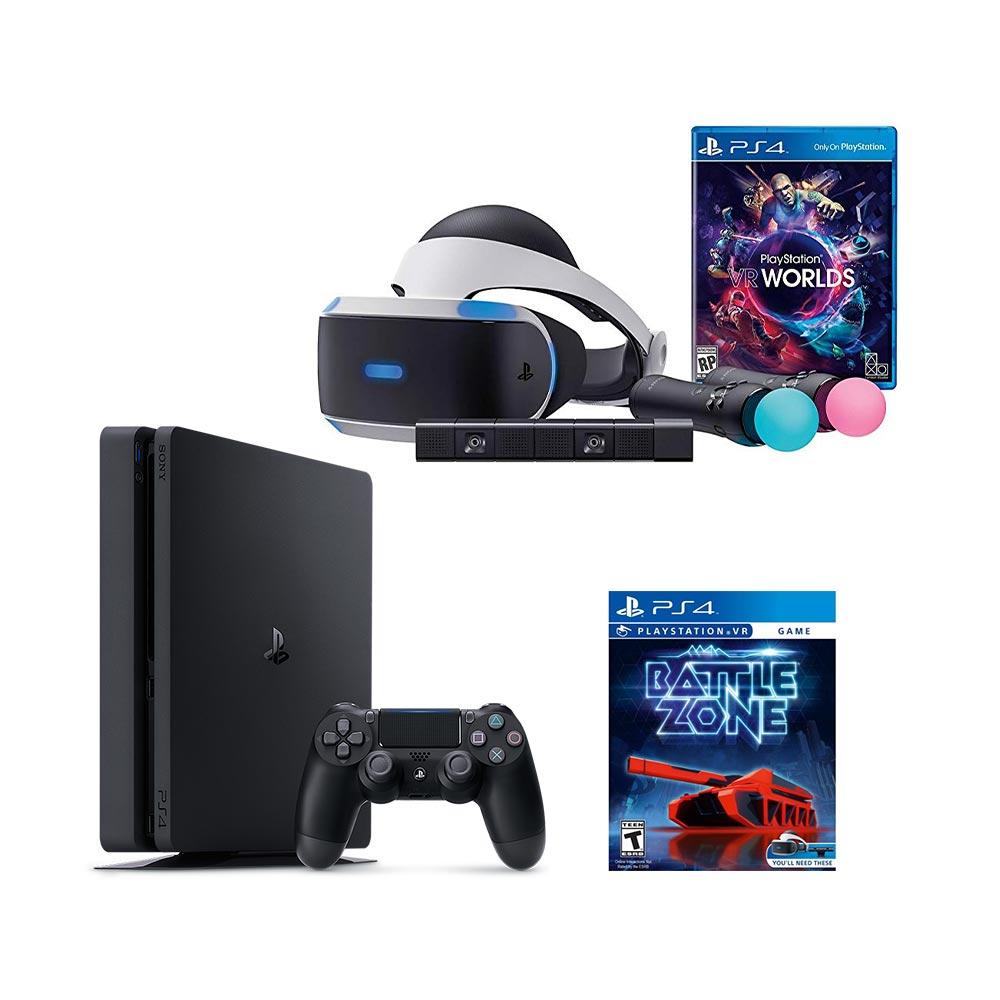 PlayStation VR Launch Bundle 3 Items:VR Launch Bundle,PlayStation 4,VR Game Disc PSVR Battlezone