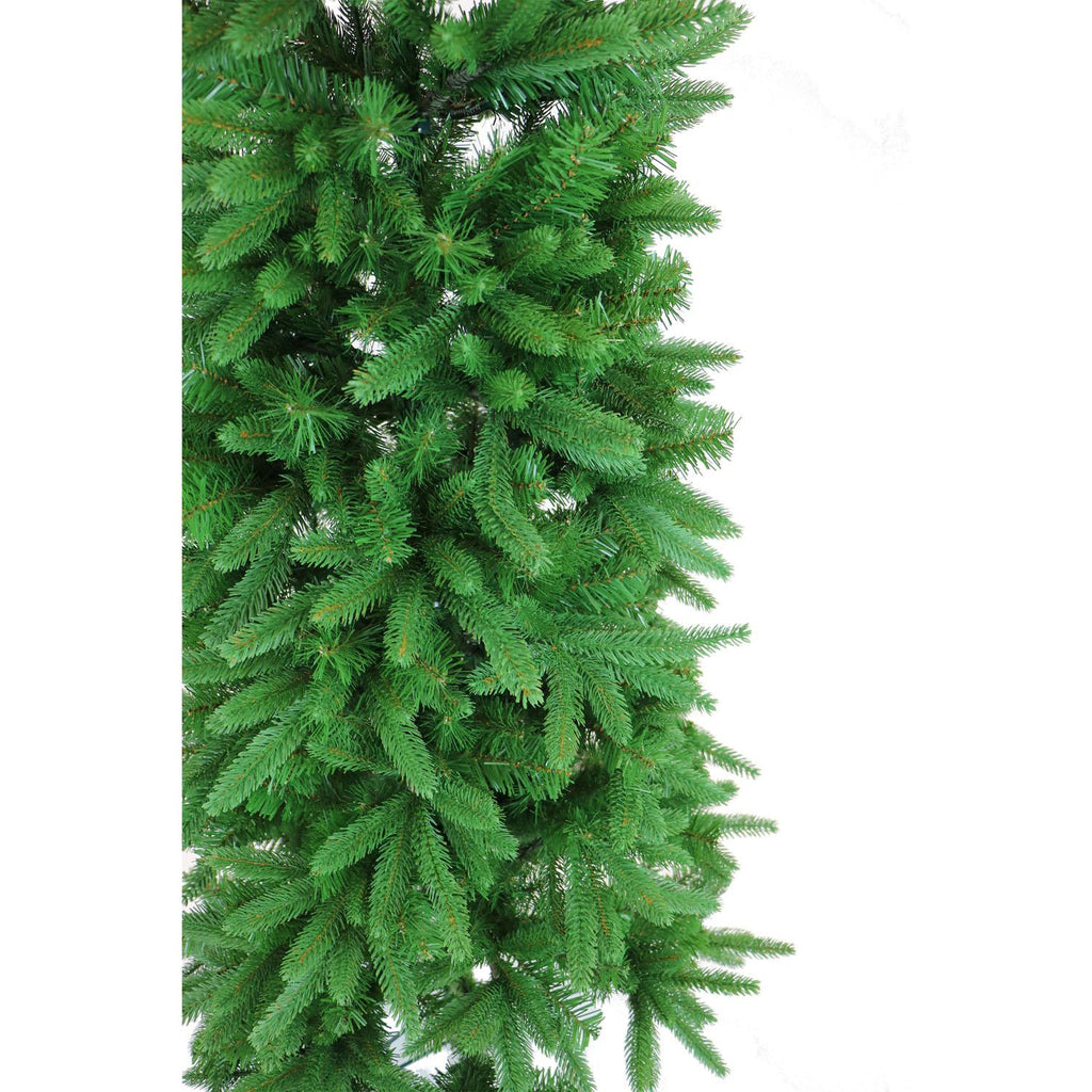Fraser Hill Farm Green Hinged Pine Christmas Tree, 9'
