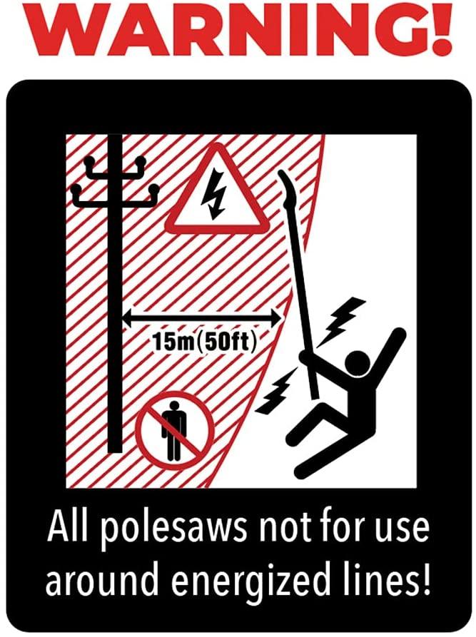 Notch 21' Sentei 4 Section Telescoping Aluminum Polesaw