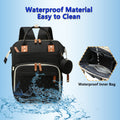 Diaper Bag Backpack, Trendy Bag, Diaper Backpack Bag With A Changing Station, Multifunction Waterproof LarTravel Back Pack, Christmas, Halloween, Thanksgiving Day Gift
