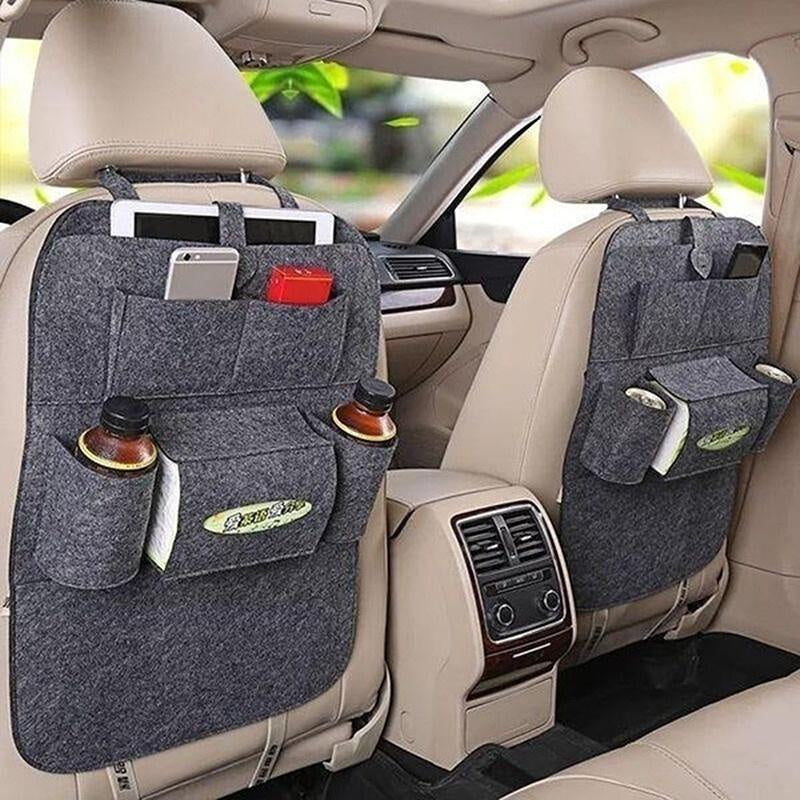 1pc Multifunctional Universal Auto Car Back Seat Organizer Holder Ceiling Hanging StoraBag