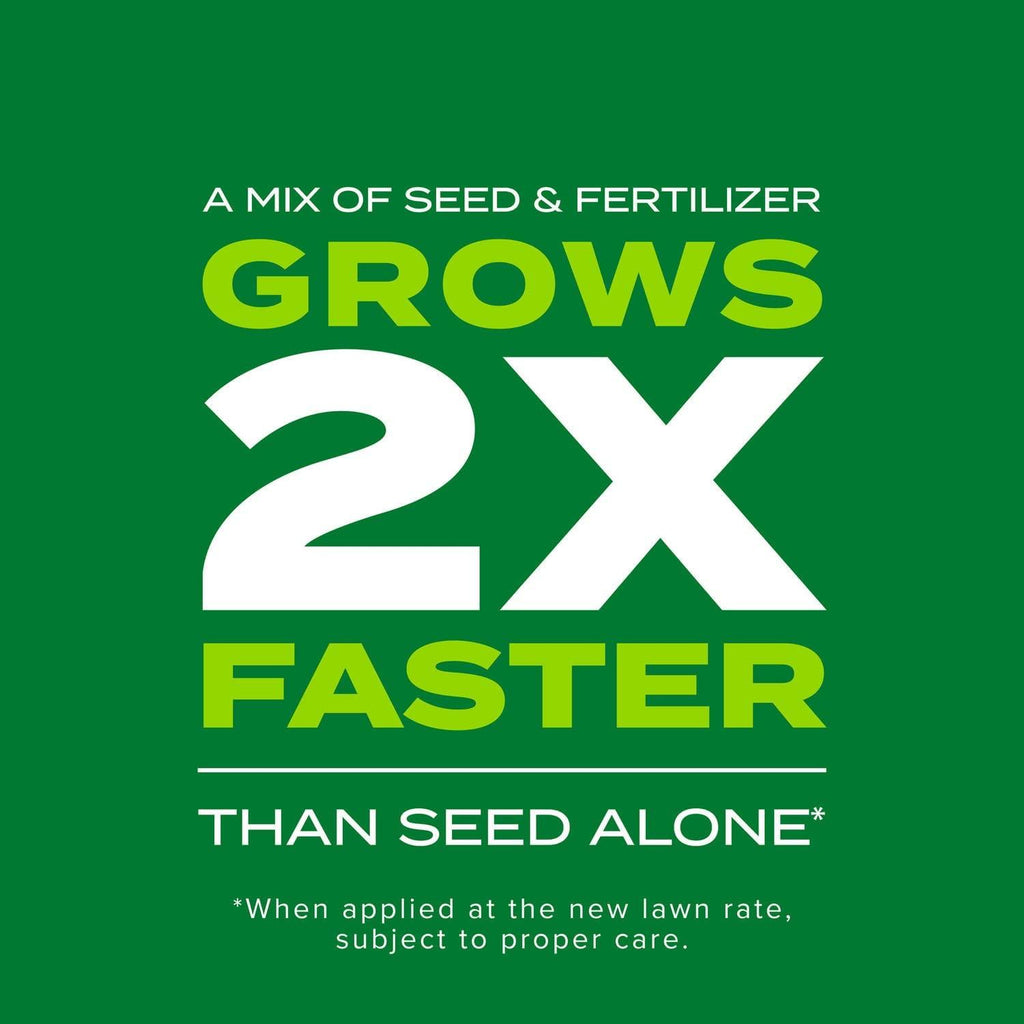 Scotts Turf Builder Rapid Grass Bermudagrass - Combination Seed and Fertilizer, 8 lbs., Covers Up to 10,000 sq. ft.