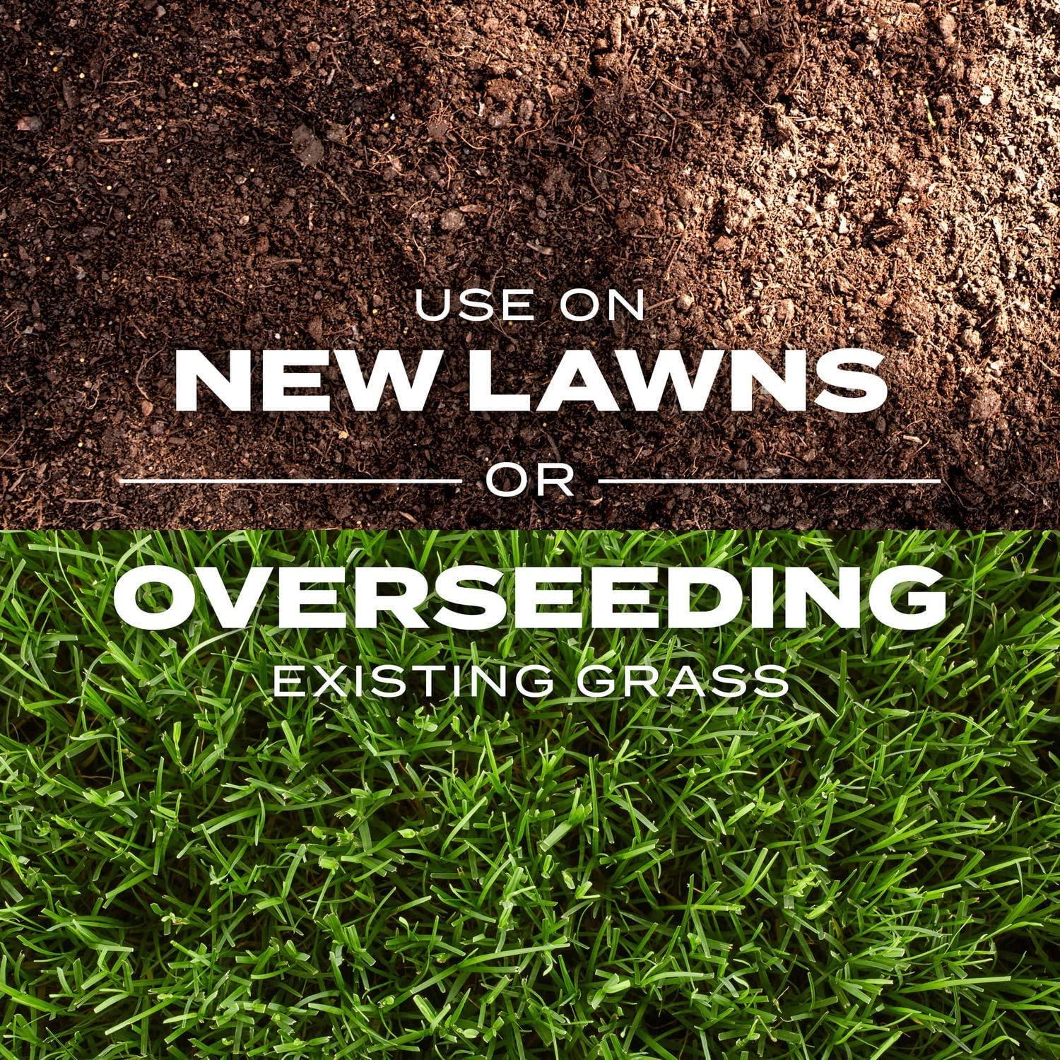 Scotts Turf Builder Rapid Grass Bermudagrass - Combination Seed and Fertilizer, 8 lbs., Covers Up to 10,000 sq. ft.