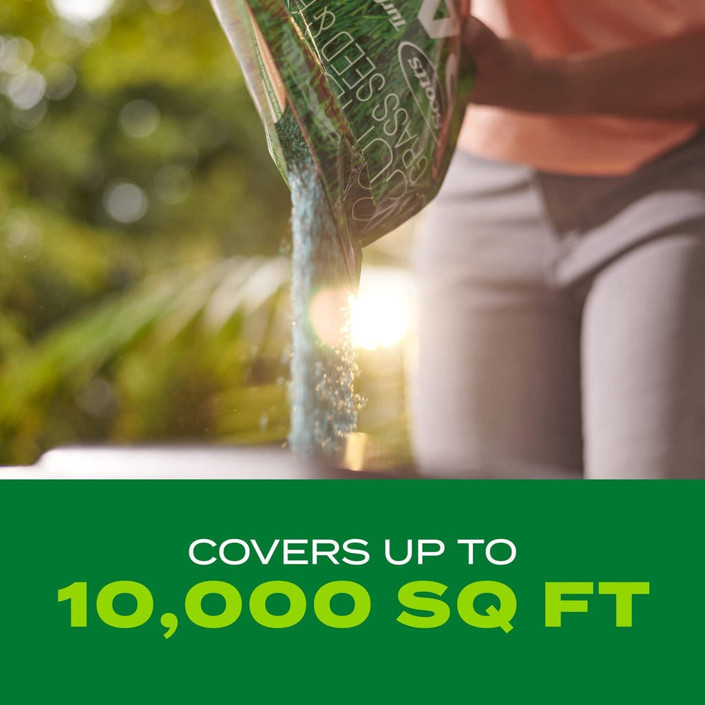 Scotts Turf Builder Rapid Grass Bermudagrass - Combination Seed and Fertilizer, 8 lbs., Covers Up to 10,000 sq. ft.