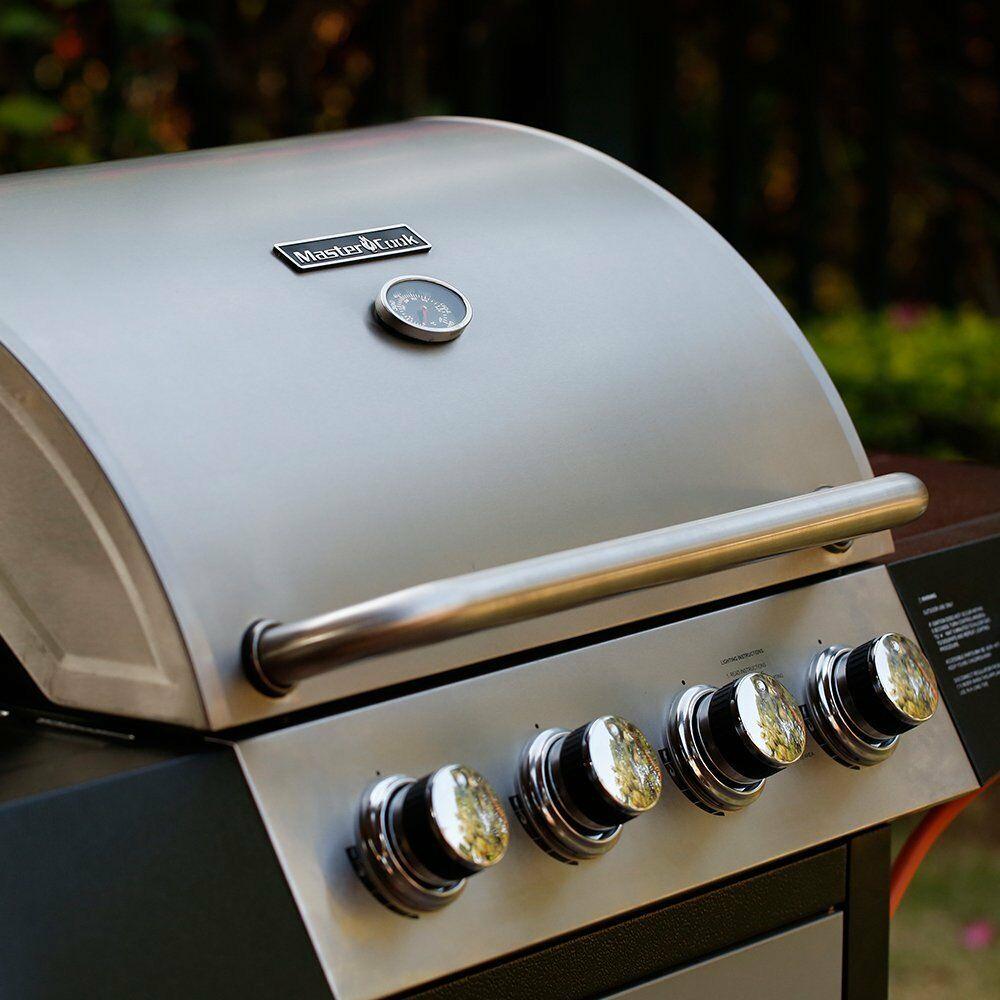 4+1 Burner Backyard Patio  Steel Outdoor CooBBQ Gas Grill
