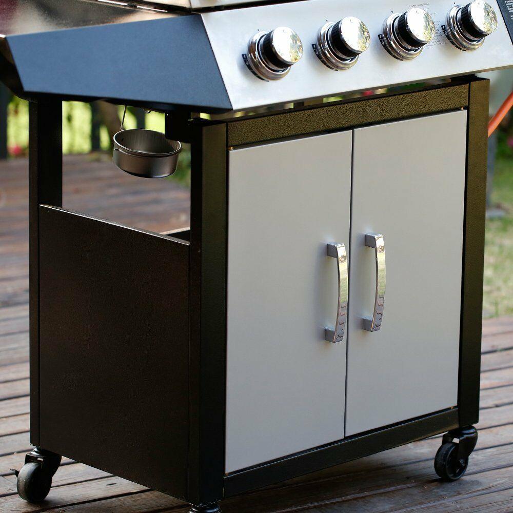 4+1 Burner Backyard Patio  Steel Outdoor CooBBQ Gas Grill