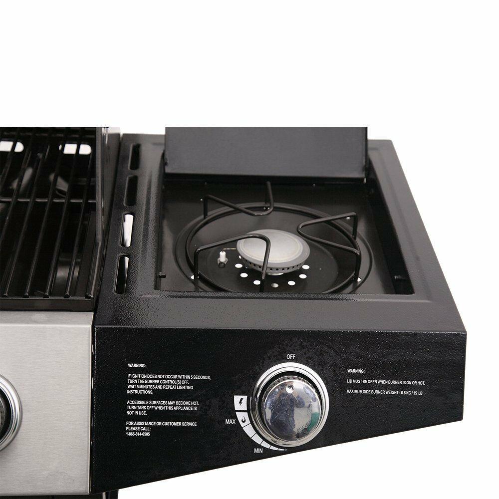 4+1 Burner Backyard Patio  Steel Outdoor CooBBQ Gas Grill