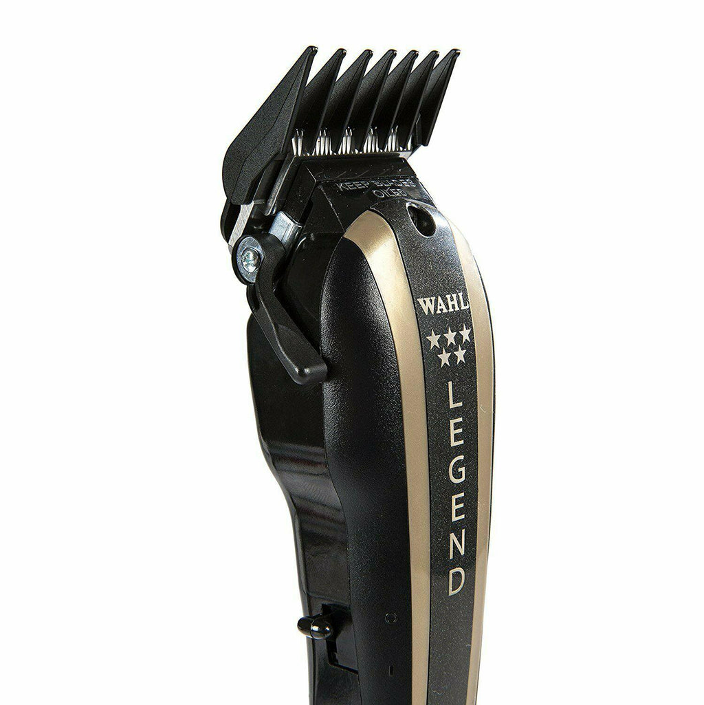 Wahl 8180 5-Star Barber Combo Legend Clipper and Hero Trimmer - Black/Gold