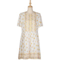 boho casual mini dress