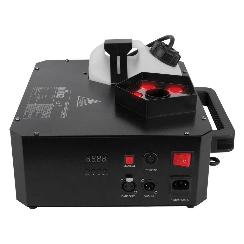 Chauvet DJ Geyser P5 LED Fog Machine with Padded Carry Case Package