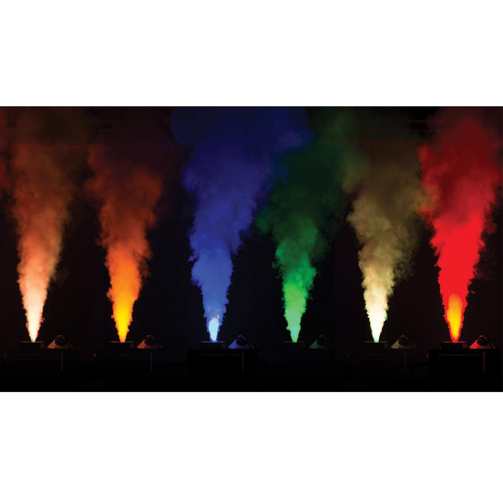 Chauvet DJ Geyser P5 LED Fog Machine with Padded Carry Case Package