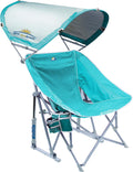 GCI Outdoor Waterside Pod Rocker with SunShade Rocking Chair &amp; Outdoor Camping Chair With Canopy