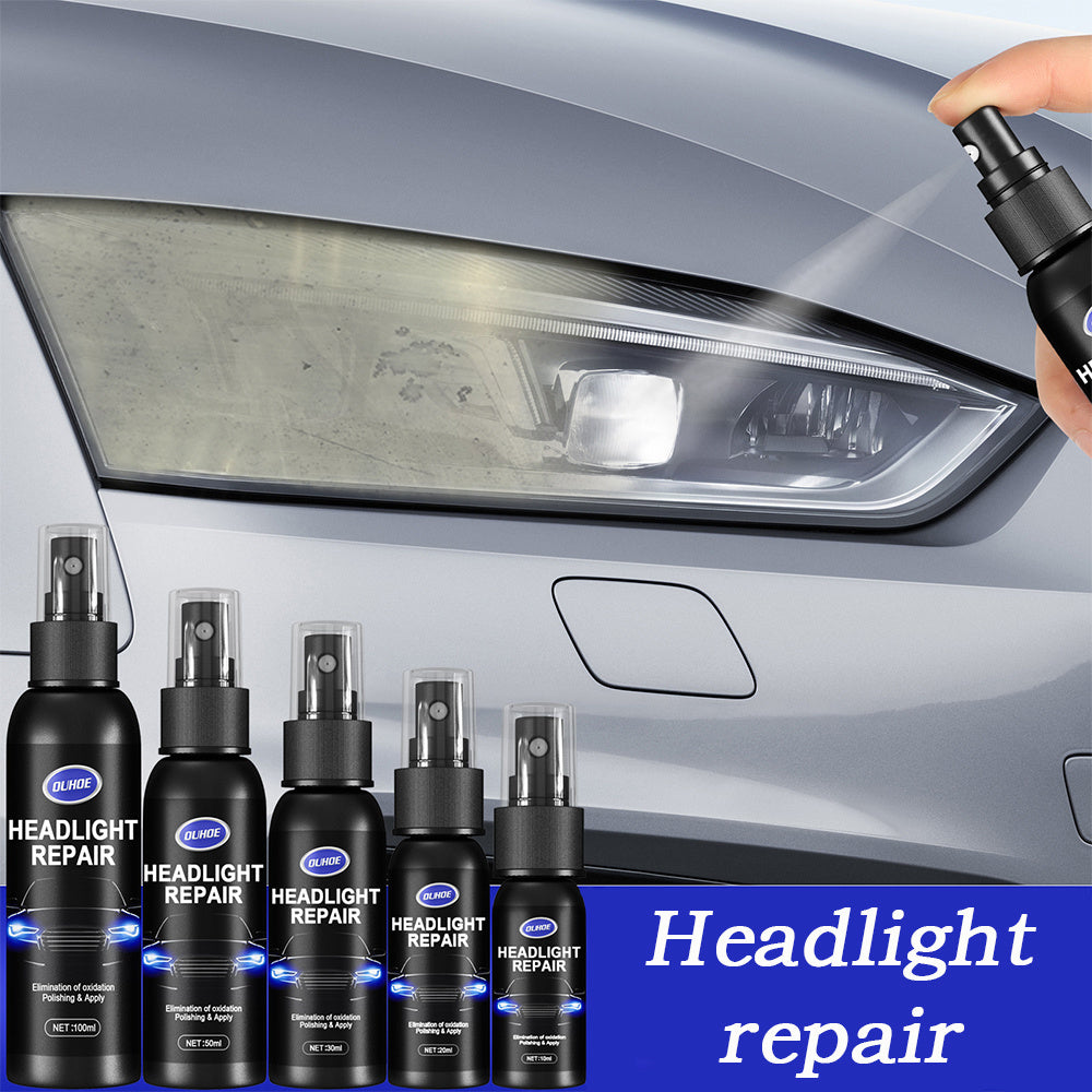 Car Headlight Polishing Agent, Scratch Remover Repair Fluid Headlight Renewal Polish And Maintenance Liquid Kit Auto Accessories
