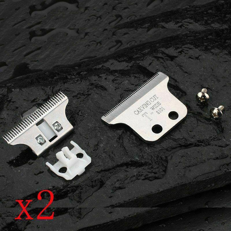 Replacement Clipper Blades for WAHL Trimmer 2 Hole T-Wide Sharp Barber Head Hair