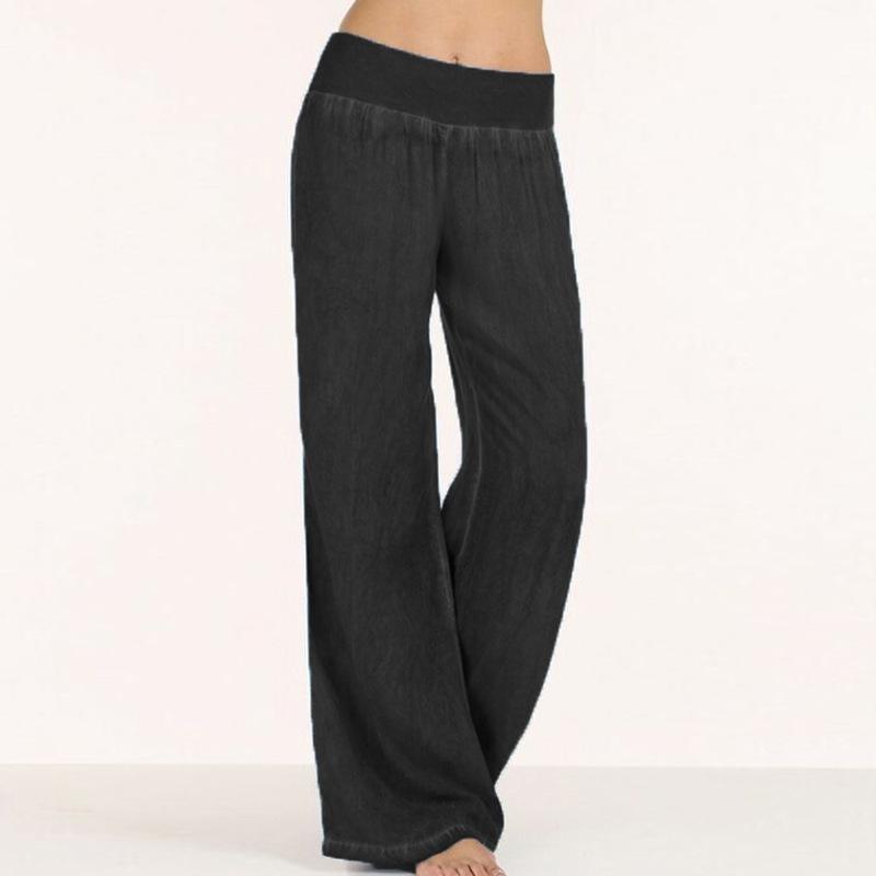Casual thin-fit loose jeans