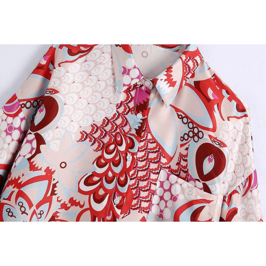 totem floral blouse