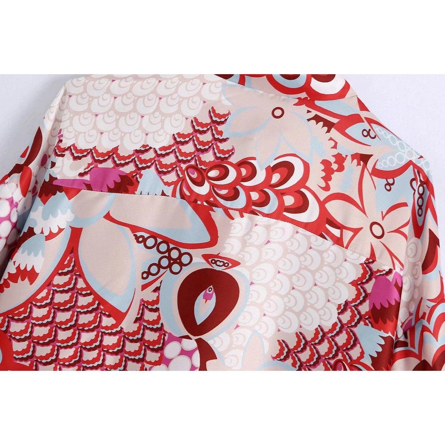 totem floral blouse