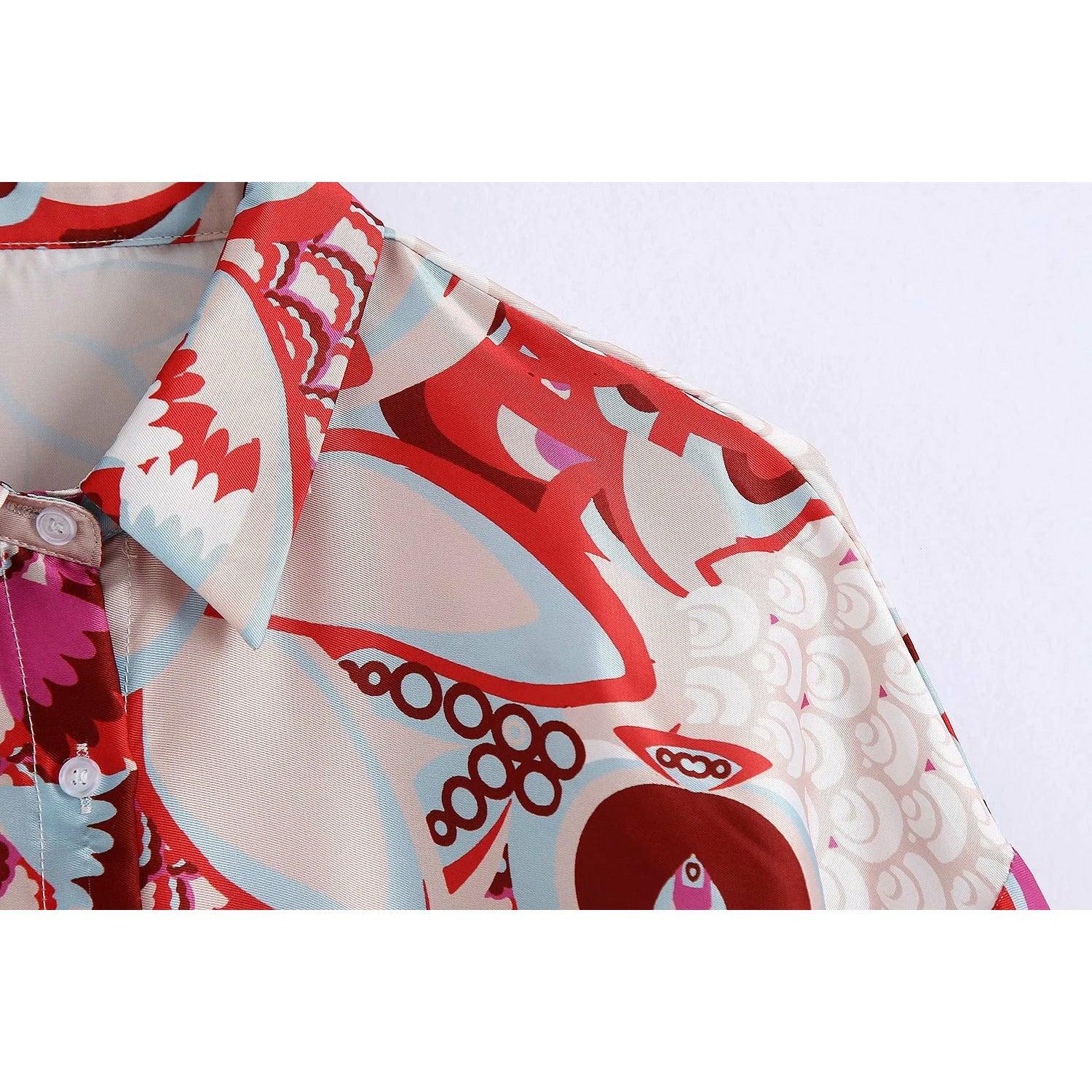 totem floral blouse