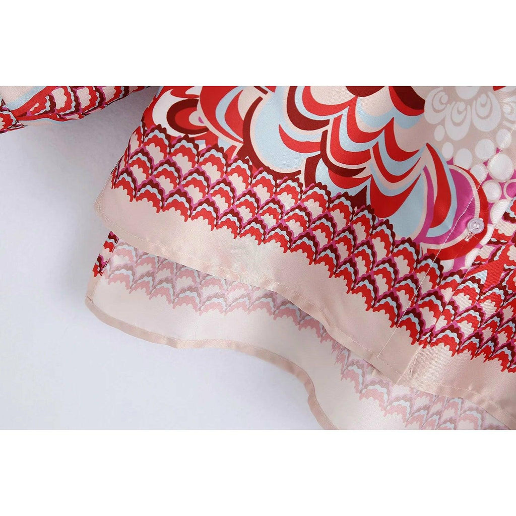 totem floral blouse