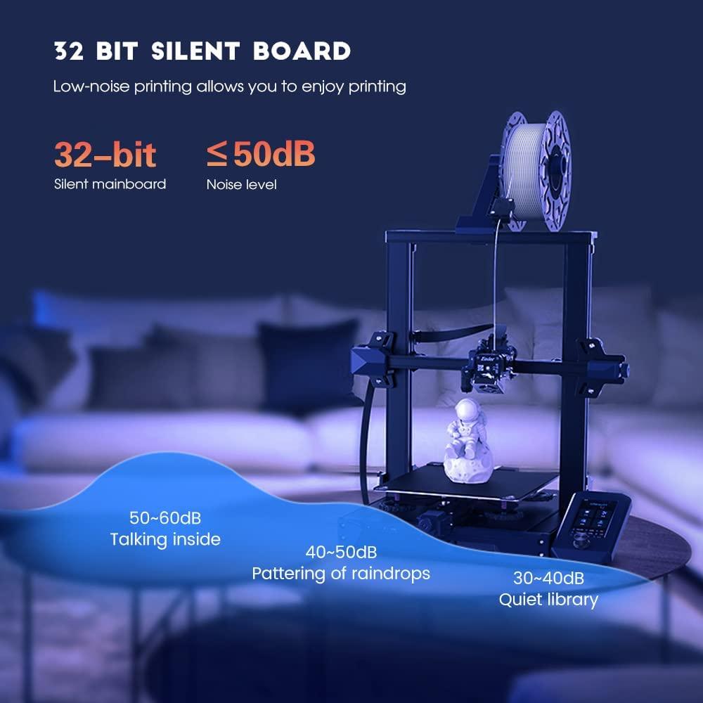 Official Creality Ender 3 S1 3D Printer Bundle with Blue Ender TPU Filament 1.75mm