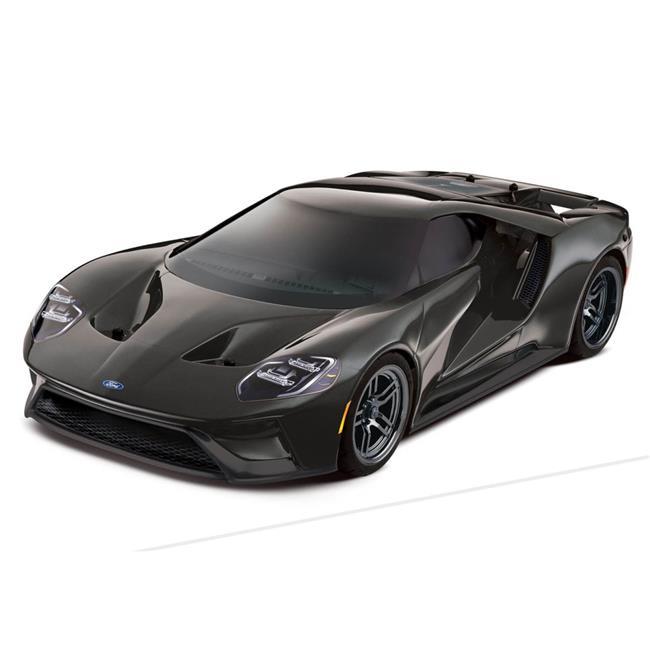 Traxxas 83056-4-BLK 1/10 Scale Ford GT Ready-To-Race TQiT 2.4GHz Radio System XL