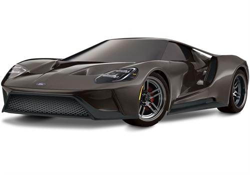 Traxxas 83056-4-BLK 1/10 Scale Ford GT Ready-To-Race TQiT 2.4GHz Radio System XL