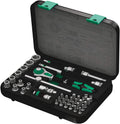 W- 5003535001 8100 SA 4 Zyklop Ratchet Set with 1/4" Drive, 41-Piece Set